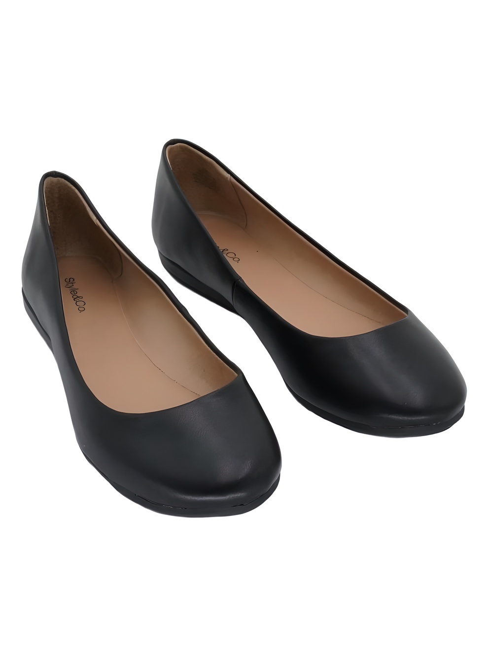 Style & Co Elsaa Ballet Flats Black Beauty Size 10M